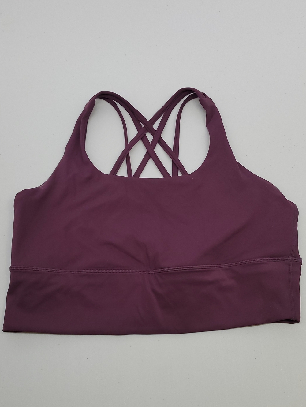 CRZ YOGA Women's Strappy Longline Sports Bra Size X-Large